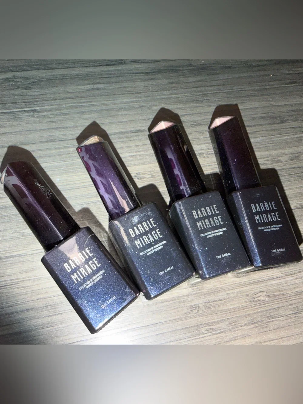 Cat eye & nude gel nail polish professional Barbie mirage